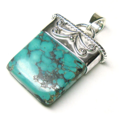 Tibetan Turquoise Gemstone Pendant Supplier