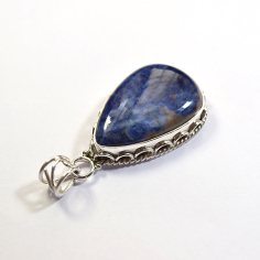 Most Popular and Stylish 925 Sterling Silver Jewelry Sodalite Pendant Supplier