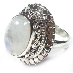 Pure silver handmade vintage style nepali silver rings Supplier