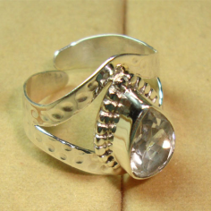 Quartz Crystal Adjustable Ring Supplier