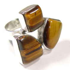 Tiger Eye Gemstone Ring Manufacturer