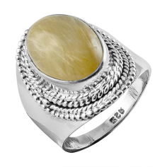 Indian Ethnic Ring Rutilated Quartz  Manufacturter