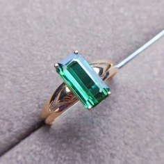 1.75ct genuine tourmaline rings Manufacturer