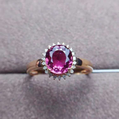 1.45ct Genuine tourmaline rings Wholesaler