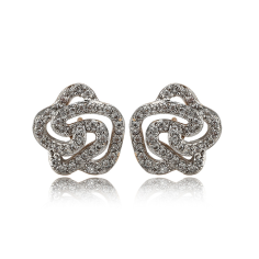 Diamond light luxury vintage temperament earring Exporter