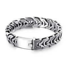 Fashion keel chain bracelet Punk trend domineering bracelet Wholesaler