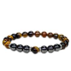 Tiger eye Men bracelet African jewelry 7th anniversary gift for men Supplier