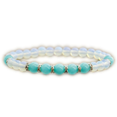 Turquoise jewelry Turquoise bracelet Moonstone bracelet  Supplier