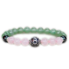 Rose quartz bracelet Gemstone bracelet Zodiac jewelry Supplier