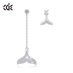 925 Sterling Silver Custom Logo Latest Trends Jewelry Earring Exporter