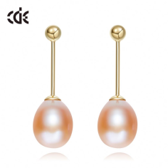 Pearl Earring Silver 925 Gold Earrings Designs For Girl Exporter