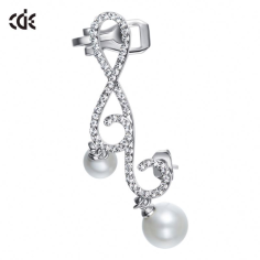 Wholesale Real Pearl Clip On Earing Jewelry Cuff Earring