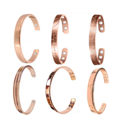 Rose Gold Copper Magnetic Bracelets Wholesaler