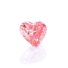 Igi Certificate Heart Shape 1.25ct Vs1 Lab Grown Pink Cvd Diamond Exporter
