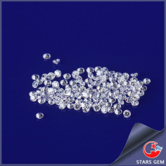 Zirconia gems white 5A grade loose cubic zirconia 1.0mm cz Exporter