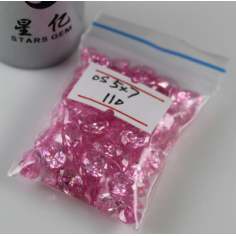 Wholesale price Oval Cut Gemstone Zircon Pink Cubic Zirconia