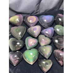 Wholesale Natural Stone Carving Crafts AAA Grade Rainbow Obsidian