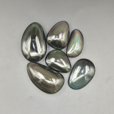 Wholesale Natural Rainbow Obsidian tumbled Stone