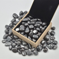 Natural Semi-Precious Stone Crafts Hematite Tumbled Stone Wholesaler