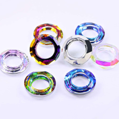 Hollow Circle Jewelry Stone For Necklace Decoration Exporter