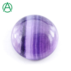 Natural Fluorite Round Cabochon, Gemstone Cabochons Exporter