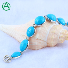 925 Sterling Silver Jewelry Turquoise Bracelet Supplier