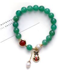 Green Aventurine Gemstone Jewelry Handmade Custom Bracelet Exporter