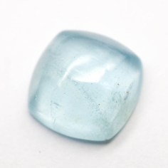 Graded Healing Square Cushion Aquamarine Natural Cabochon Exporter