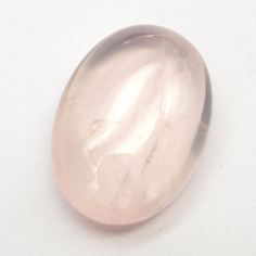 China Factory Loose Gemstone Rose Quartz Oval Cabochon Exporter