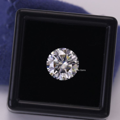 VVS gems price per carat round cut loose synthetic moissanite Exporter