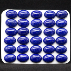 High Quality Calibrated Size Oval Shape Lapis Cabochon Exporter