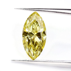 Synthetic zircon gems USA yellow marquise cut cubic zirconia Exporter