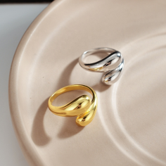 S925 Sterling Silver Minimalist Jewelry Real Silver 925 Ring Exporter