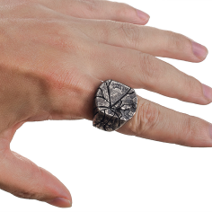 Antique Silver 925 Signet Turkish 3D rings boys jewelry Exporter