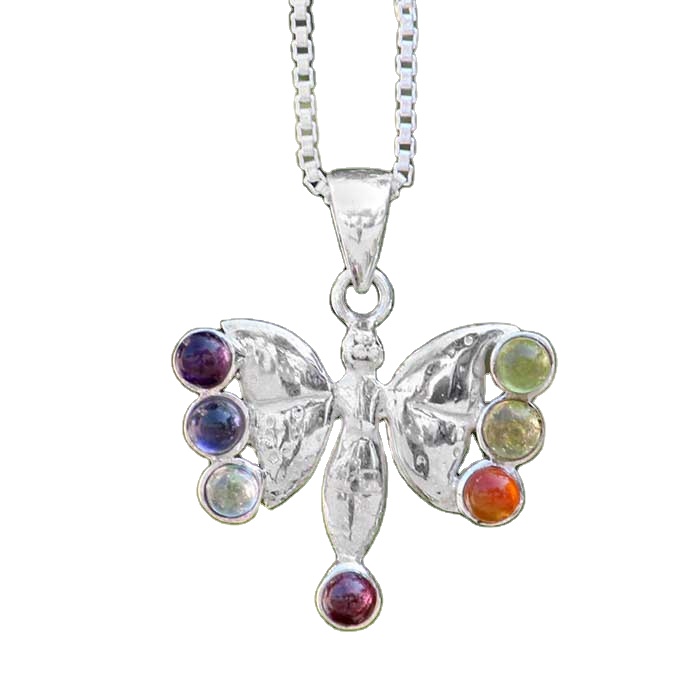 Wholesale Seven Stone Chakra, Jewelry Infinity Chakra Pendant
