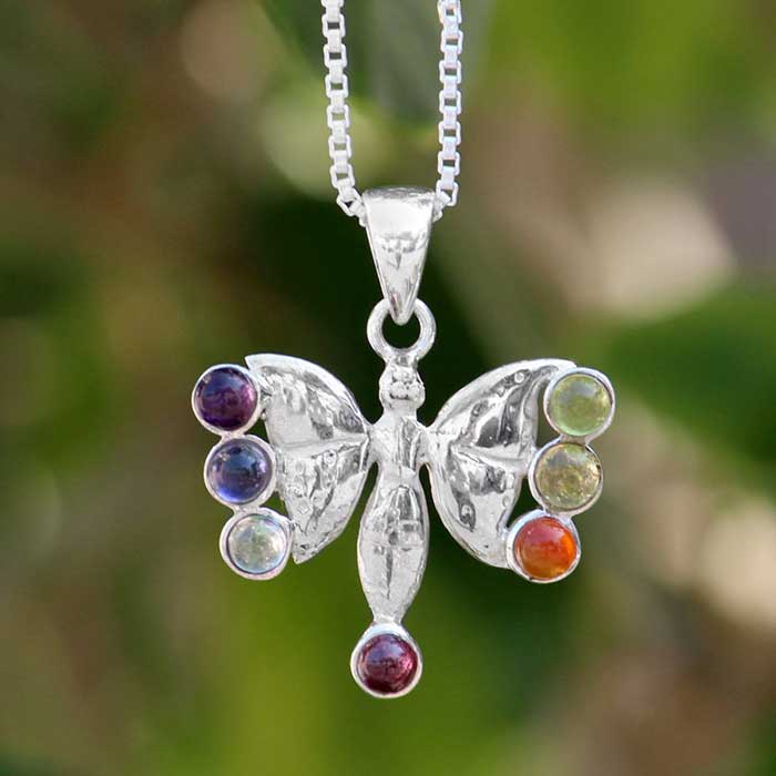 Wholesale Seven Stone Chakra, Jewelry Infinity Chakra Pendant