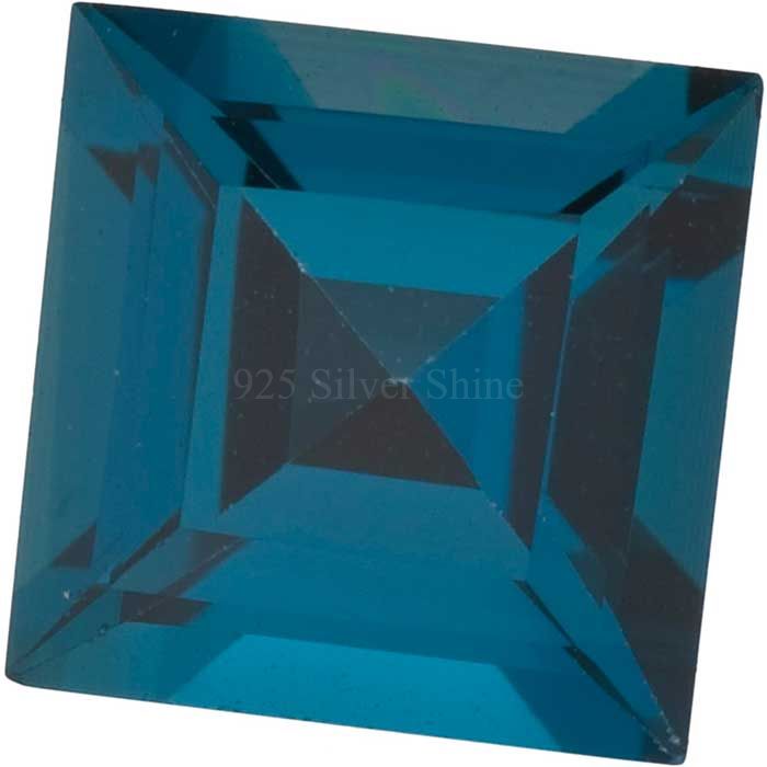 Loose Faceted Square Shape Gemstone Wholesale London Topaz Supplier