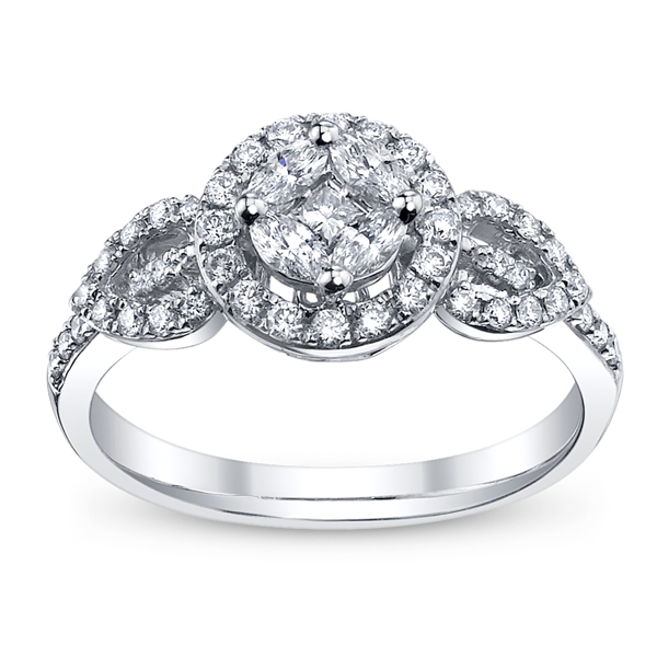 WHITE DIAMOND FINE JEWELRY RING EXPORTER