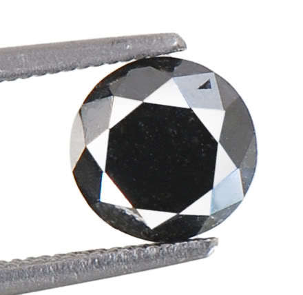 Natural loose black diamond faceted beads strand necklace Supplier
