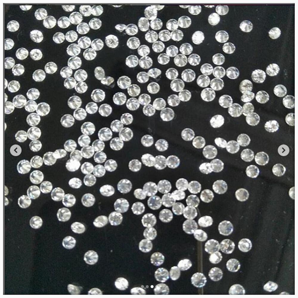 Natural Loose Brilliant Cut Diamonds Clean White Round exporter