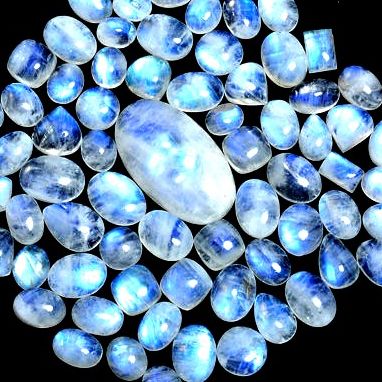 Natural moonstone cabochon manufacturer