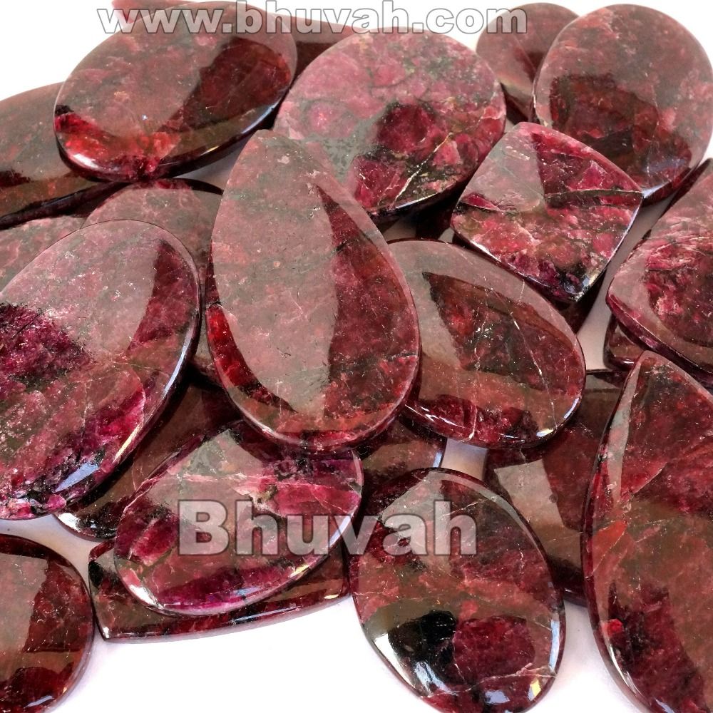 Gemstone customizatio eudialyte geode stone manufacturer