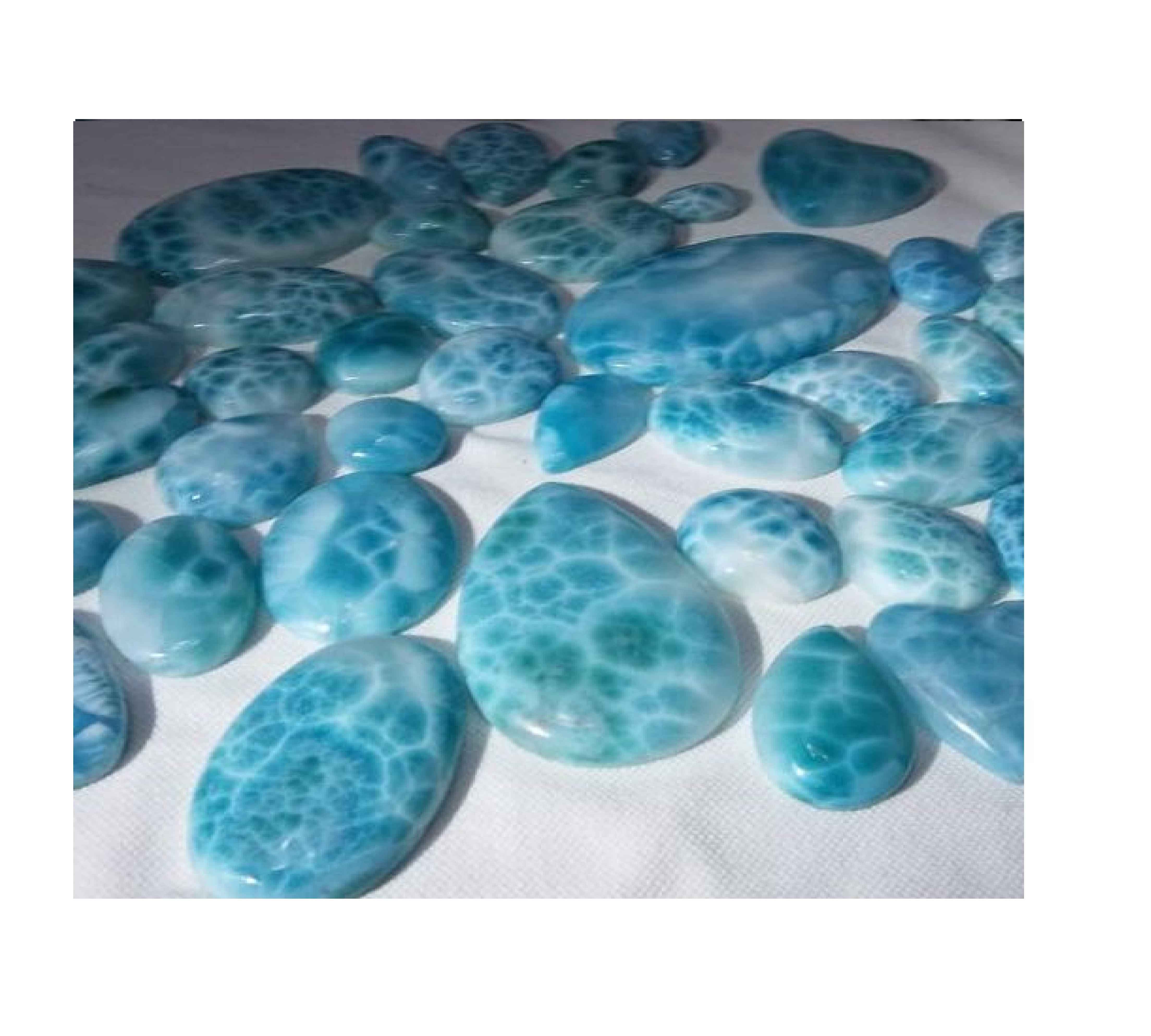 Cabochon Gemstone Larimar manufacturer