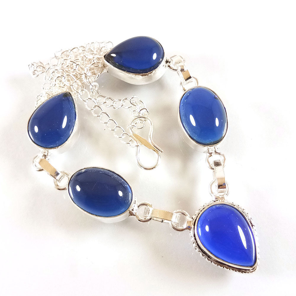 Quartz Gemstone 925 Sterling Silver Necklace Wholesaler