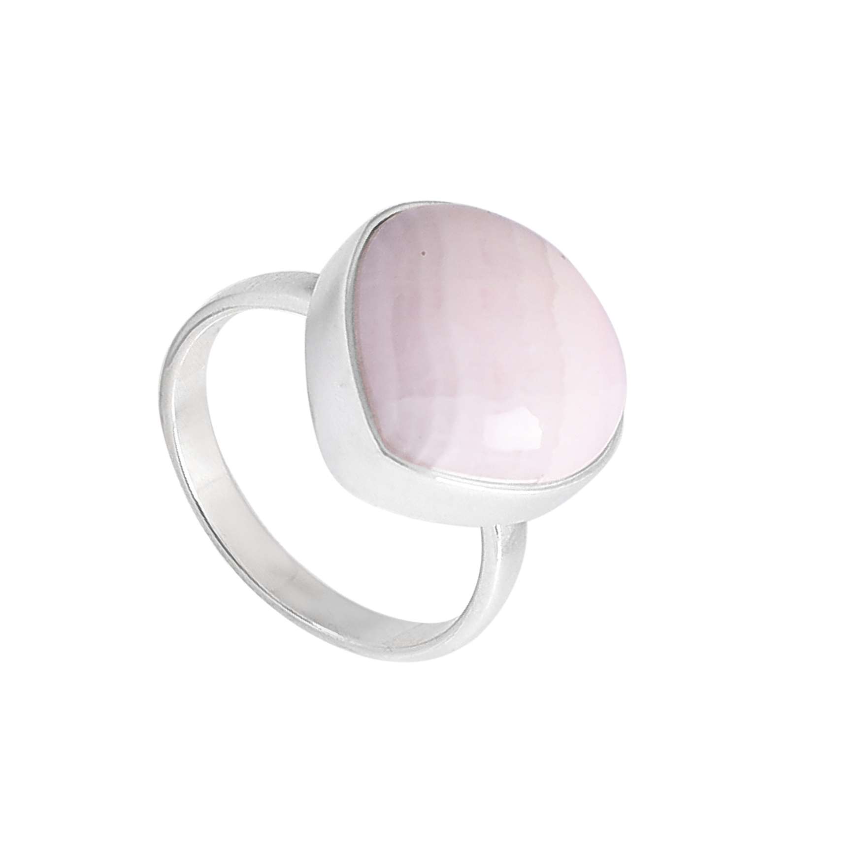 Pink Orgonite Natural Gemstone Ring Manufacturer