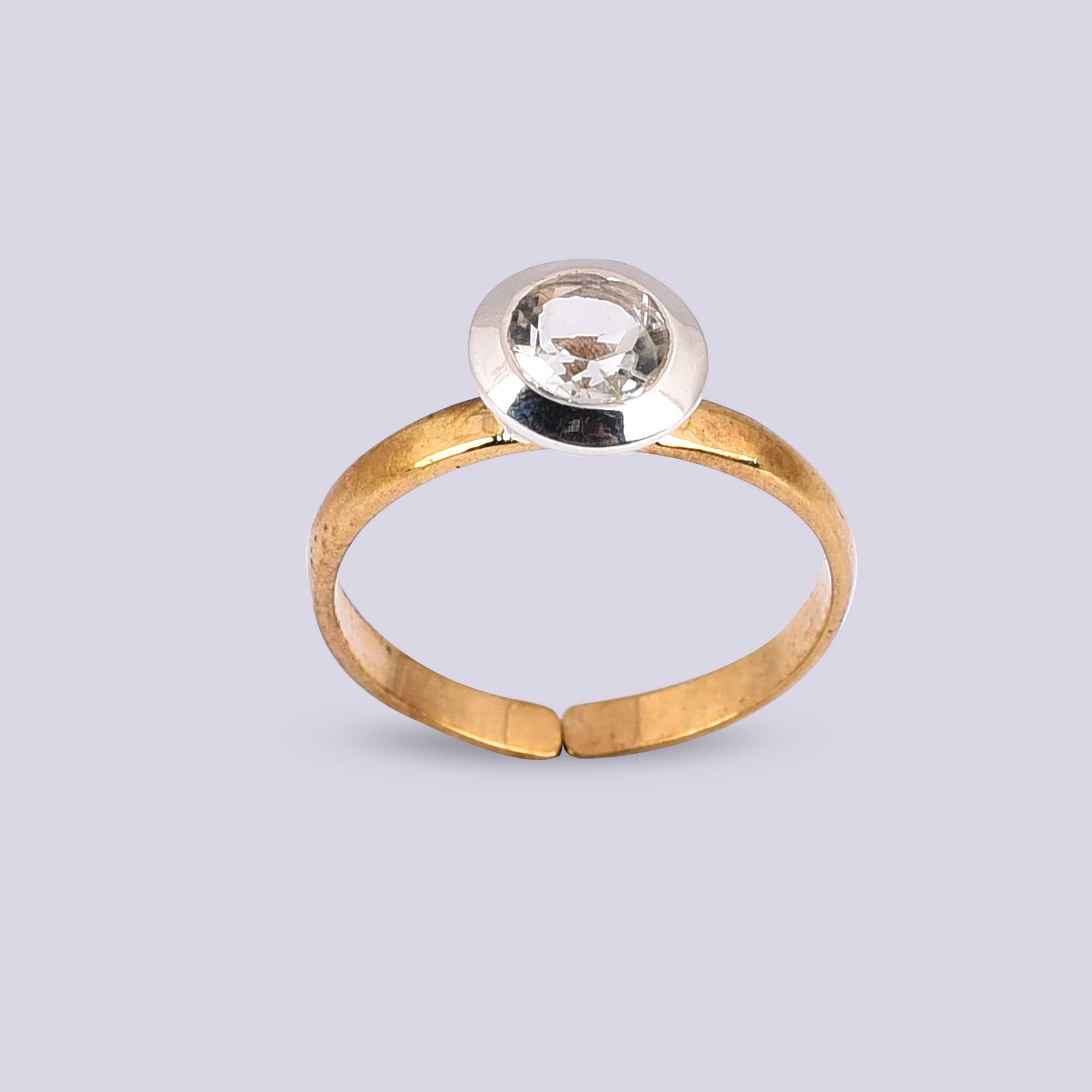 Crystal Gold and Silver Rings Wholesaler