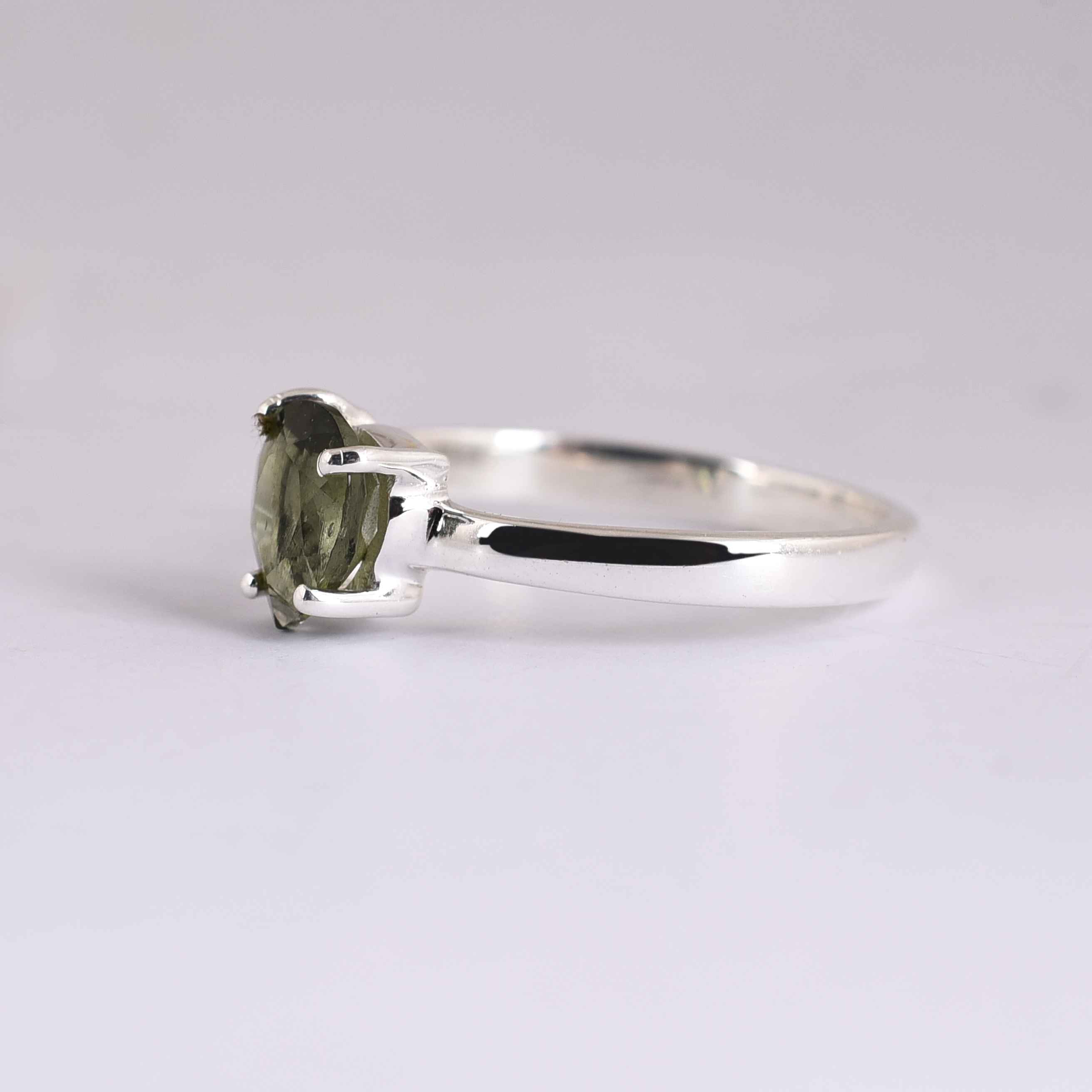 Moldavite Gemstone Ring Ring Wholesaler