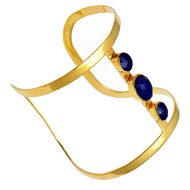 Natural Blue Sapphire Bangle Exporter