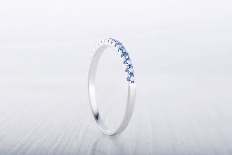 Natural Tanzanite Sterling Silver Ring Exporter