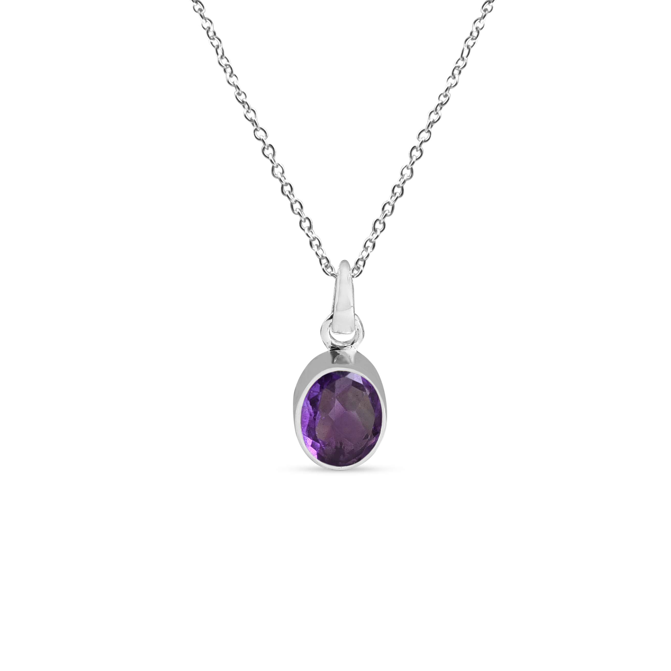 Amethyst Gemstone sterling silver Pendant Exporter